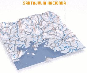 3d view of Hacienda Santa Julía